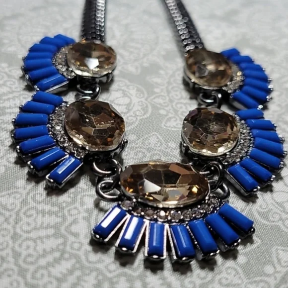 💜AVAIL💜Sterling Forever GunMetal CZ Necklace - Picture 4 of 8